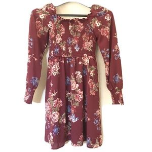 Xhilaration Long Sleeve Dress Size L